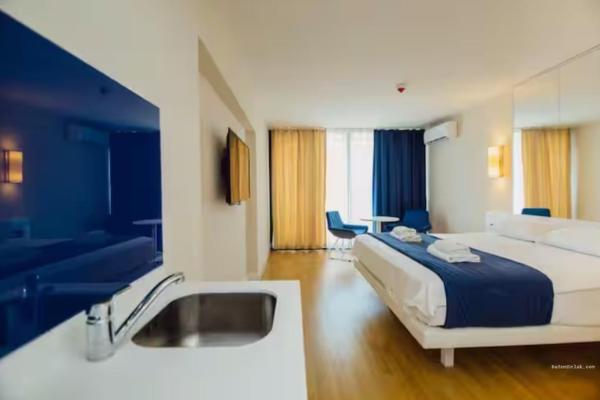 شقة استوديو حديثة للإيجار في باتومي – برج توين